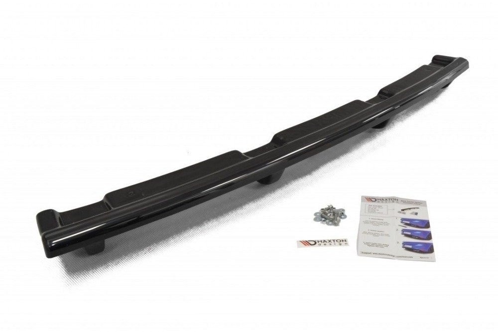 CENTRAL REAR SPLITTER for BMW 4 Coupe / Gran Coupe / Cabrio M-Pack F32 / F36 / F33 (with vertical bars)